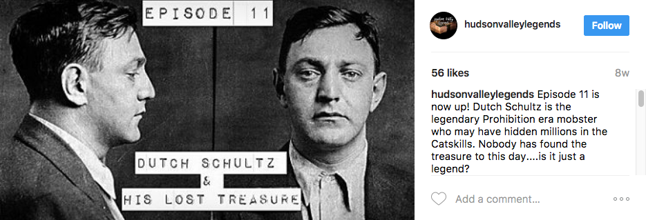 Hudson Valley Legends Episode 11 - Dutch Schultz & His Lost Treasure