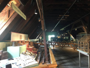 Container Building Exhibit at the Farmer's Museum in Cooperstown, New York in Otsego County