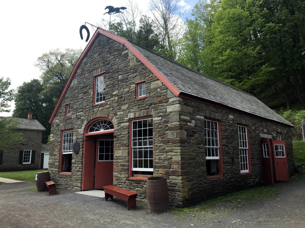 Historic Building at the Farmer's Museum in Cooperstown, New York