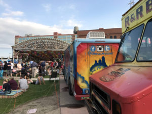 Food Truck Tuesdays at Larkin Square in Buffalo, New York