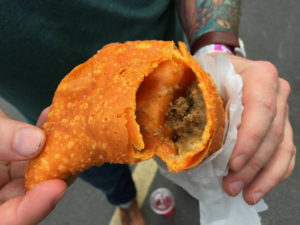 Empanada from Niagara Cafe Food Truck in Buffalo, New York