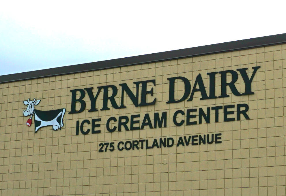 Byrne Dairy Building on Cortland Avenue in Syracuse, New York