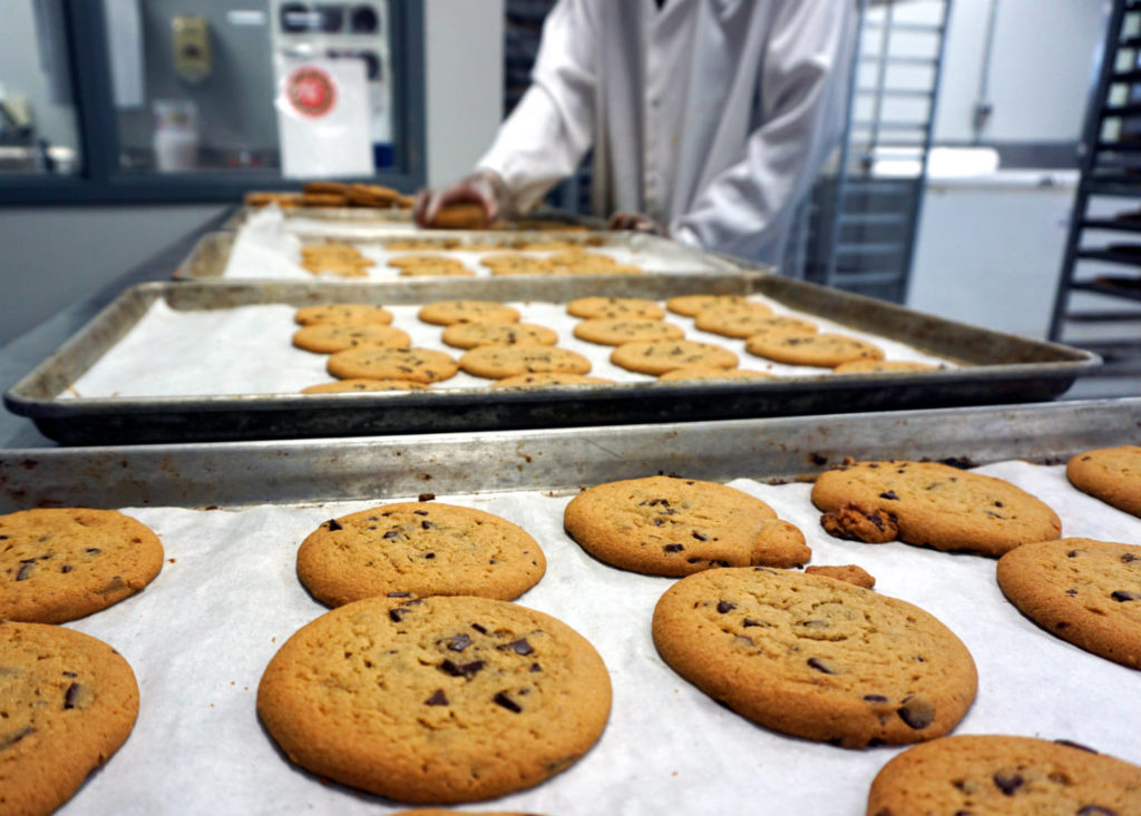 Chocolate Chip Cookies at the Byrne Dairy Ice Cream Center in Syracuse, New York