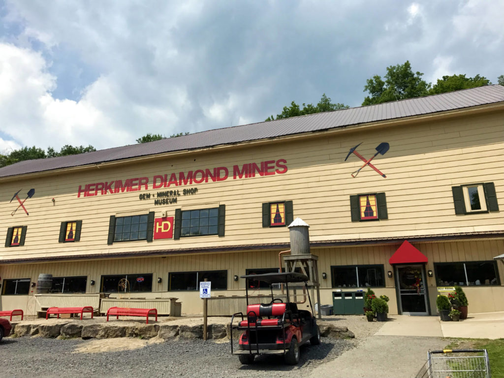 The Herkimer Diamond Mines in Herkimer, New York