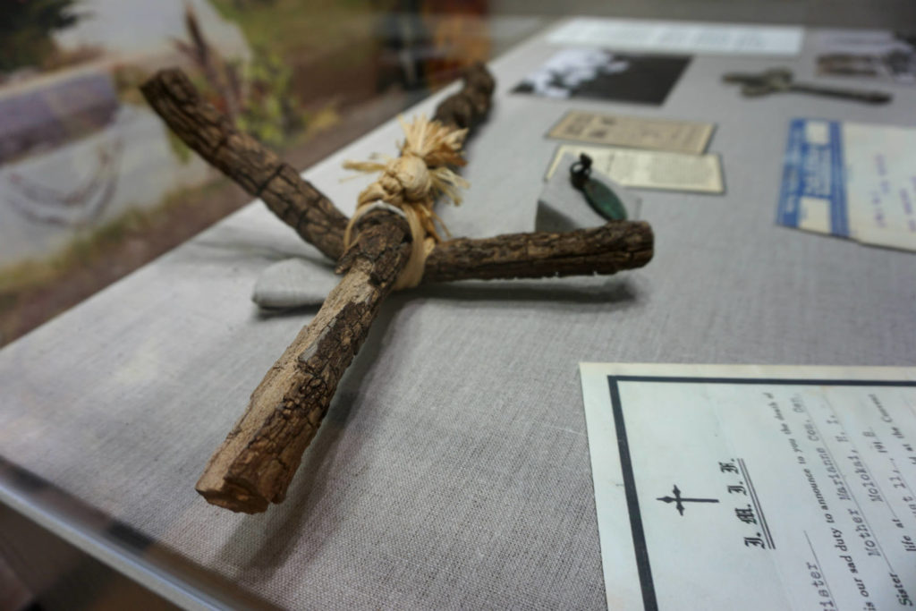 Relic to Saint Marianne Cope in the Shrine and Museum in Syracuse, New York