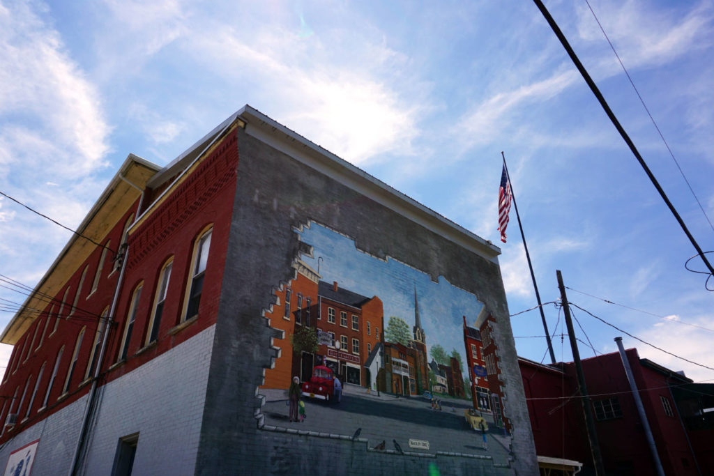 Mural in Cuba, New York