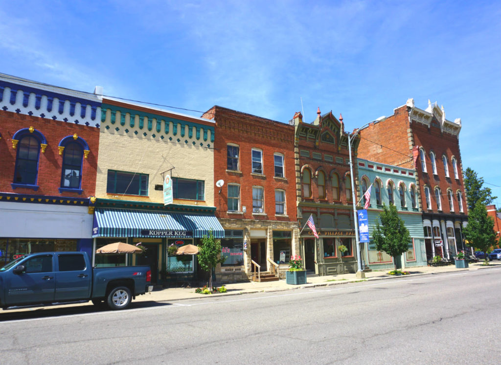 Main Street in Cuba, New York