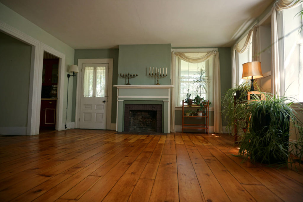 Main Living Area in the Barden Cobblestone Home in Penn Yan, New York