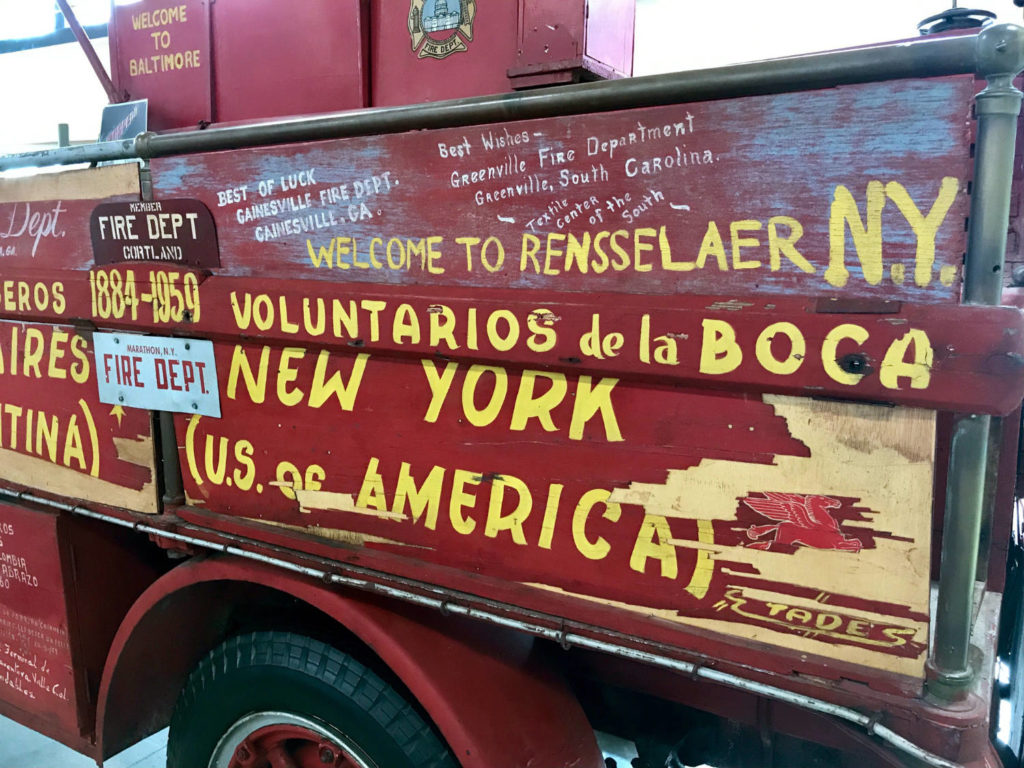 The Brockway El Viejo Firetruck in Cortland, New York