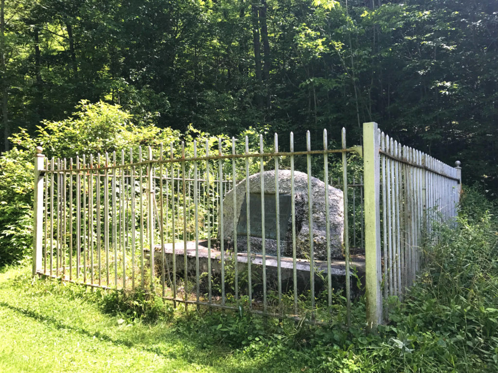 Site of First Oil Spring in Cuba, New York