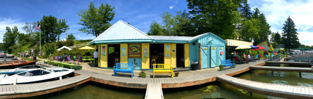 Carpie's Grill on Cuba Lake in Cuba, New York