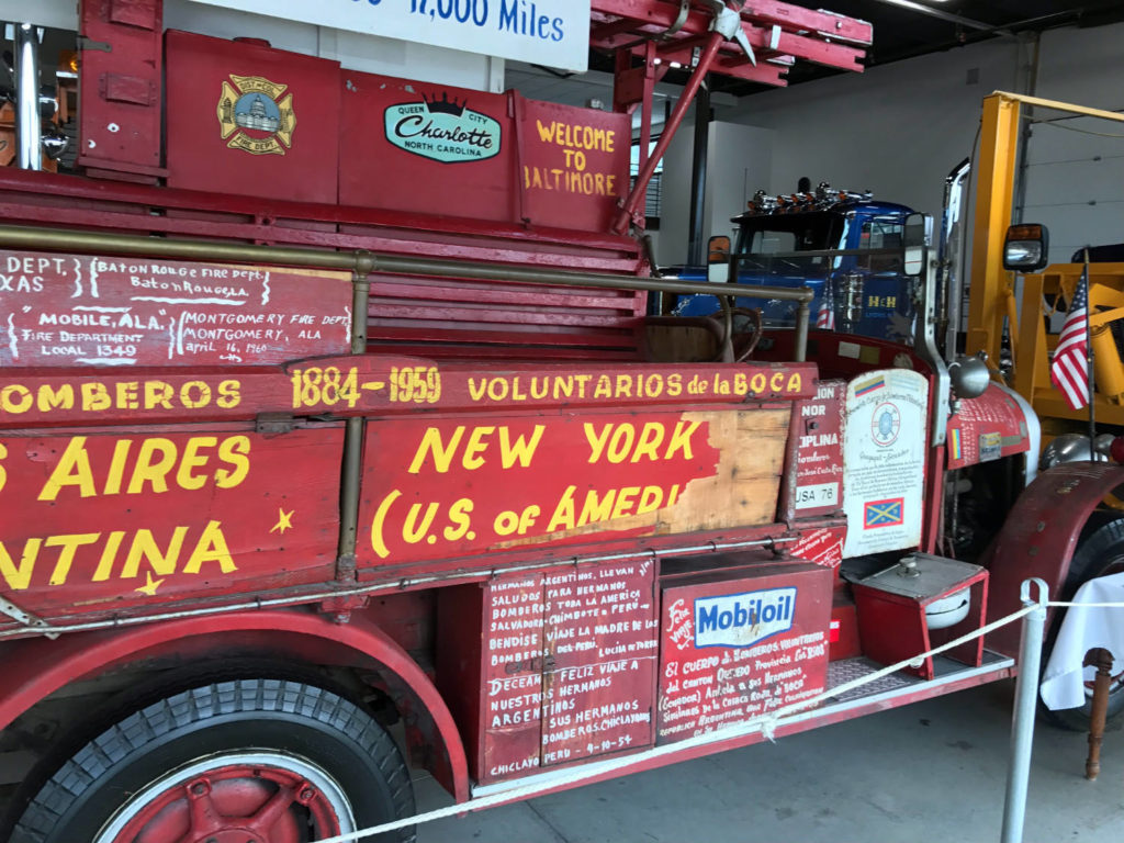 The Brockway El Viejo Firetruck in Cortland, New York