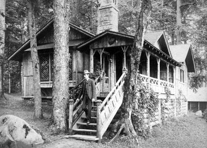 West Cabin at Camp Pine Knot in the Adirondack Mountains
