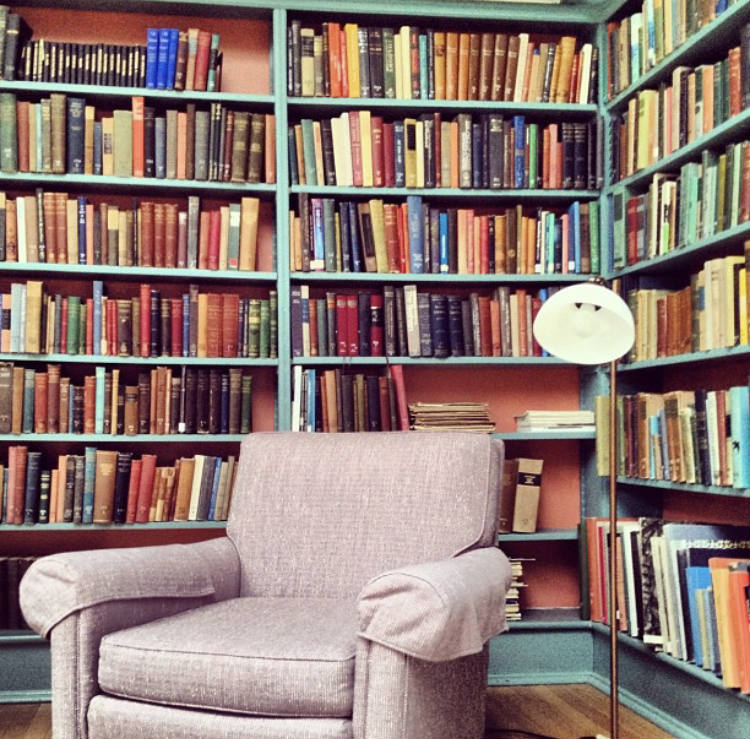 Library at the Oneida Community Mansion House