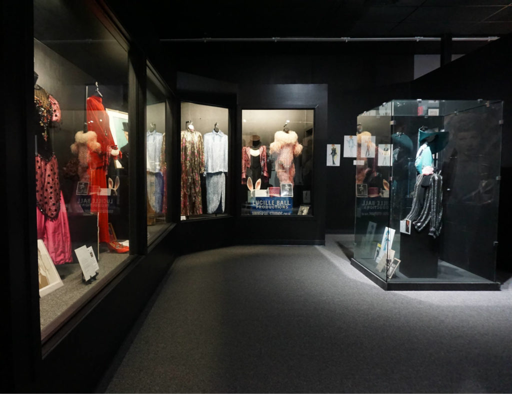 Costumes Exhibits Inside the Lucy-Desi Museum in Jamestown, New York