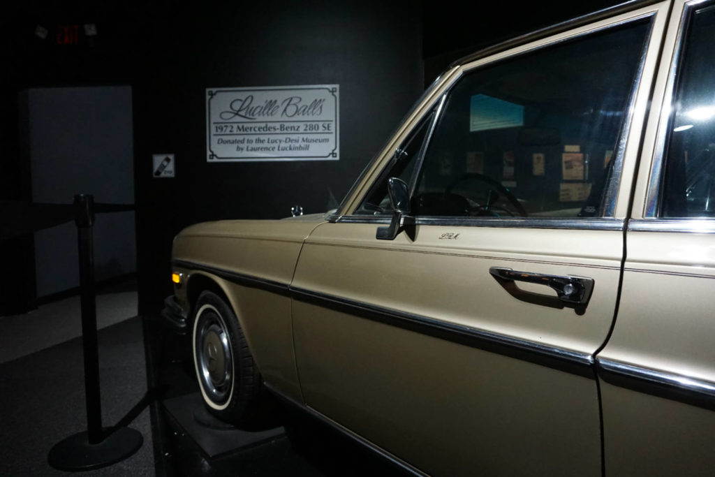 Mercedes Benz in the Lucy-Desi Museum in Jamestown, New York