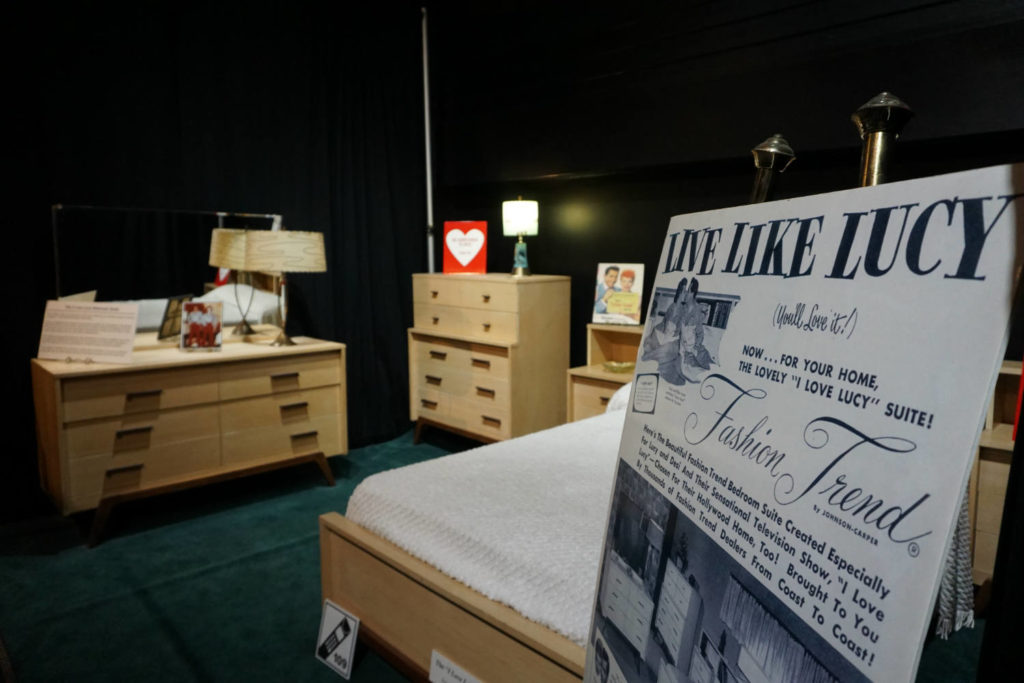 Lucille Ball's Bedroom Set at Desilou Studios in Jamestown, New York