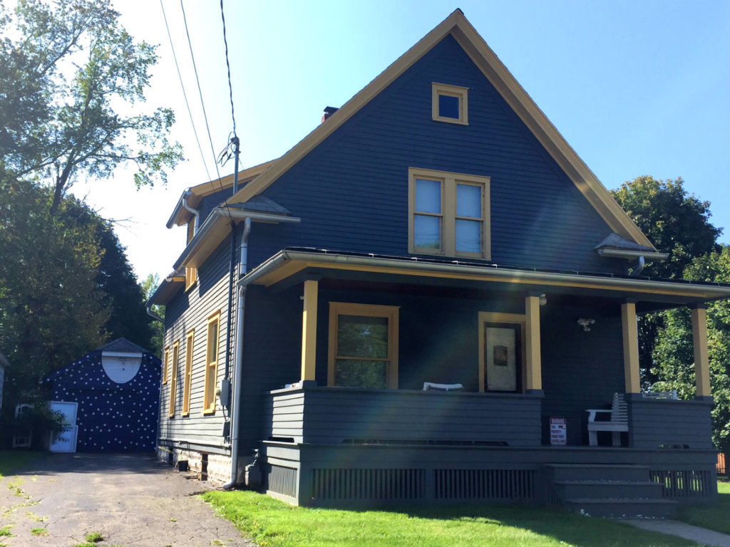 Lucille Ball's Childhood Home at 59 Lucy Lane in Celeron, New York