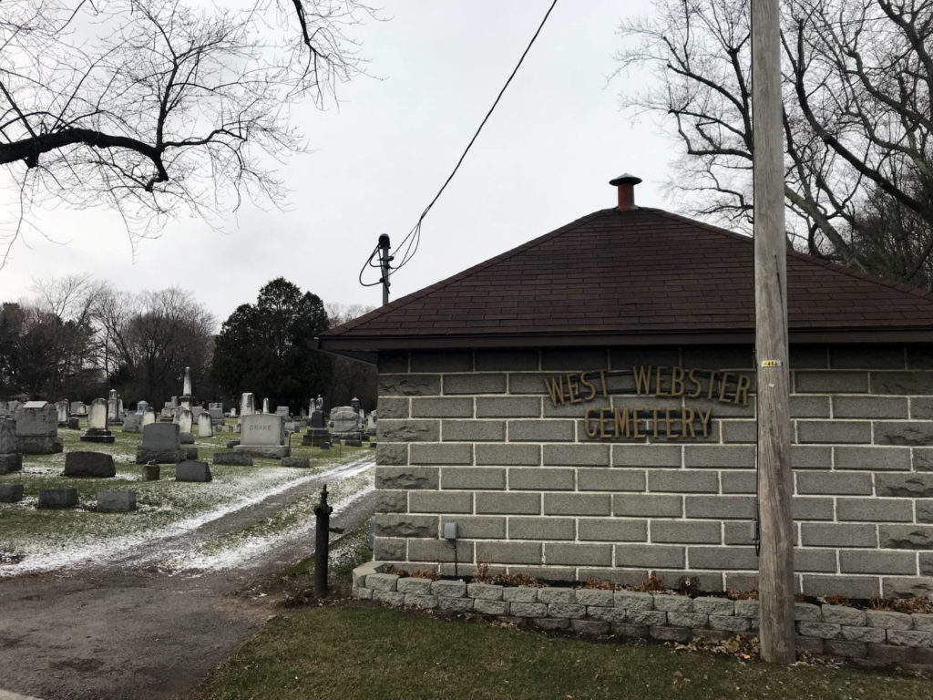 West Webster Cemetery in Monroe County
