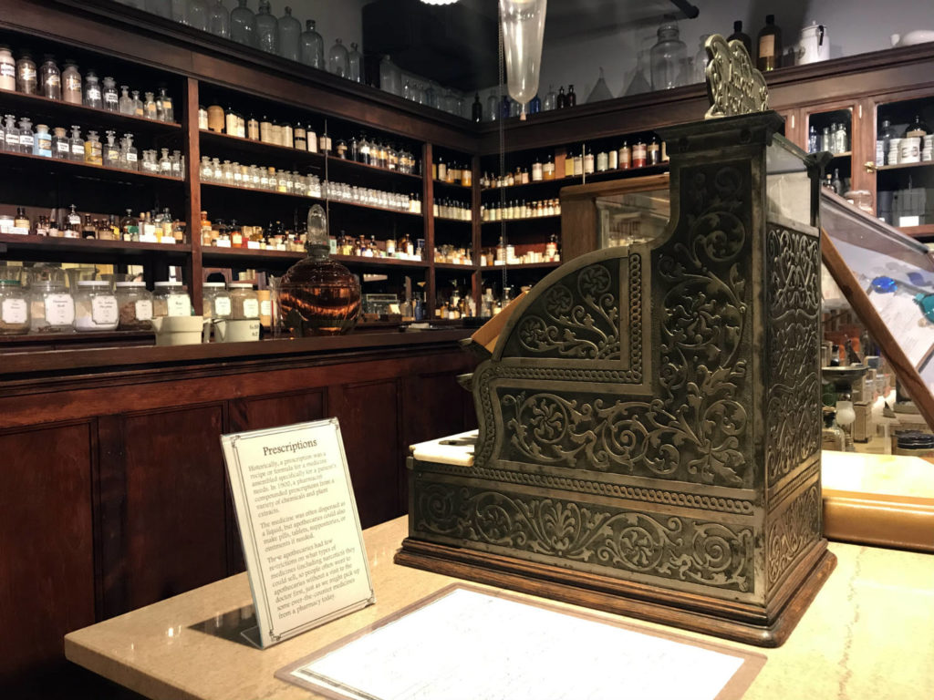 Historic Apothecary at the MOST Museum in Syracuse, New York