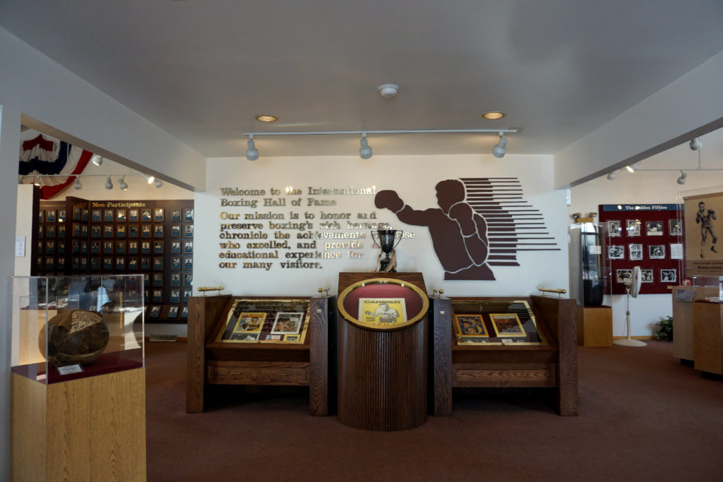The International Boxing Hall of Fame in Canastota, Madison County, New York