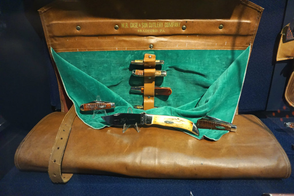 Salesman Kit from the Case & Son Company at the Zippo Case Museum in Bradford, Pennsylvania