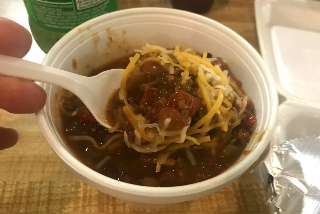 Brisket Chili at the Friendship Hardware Store in Allegany County