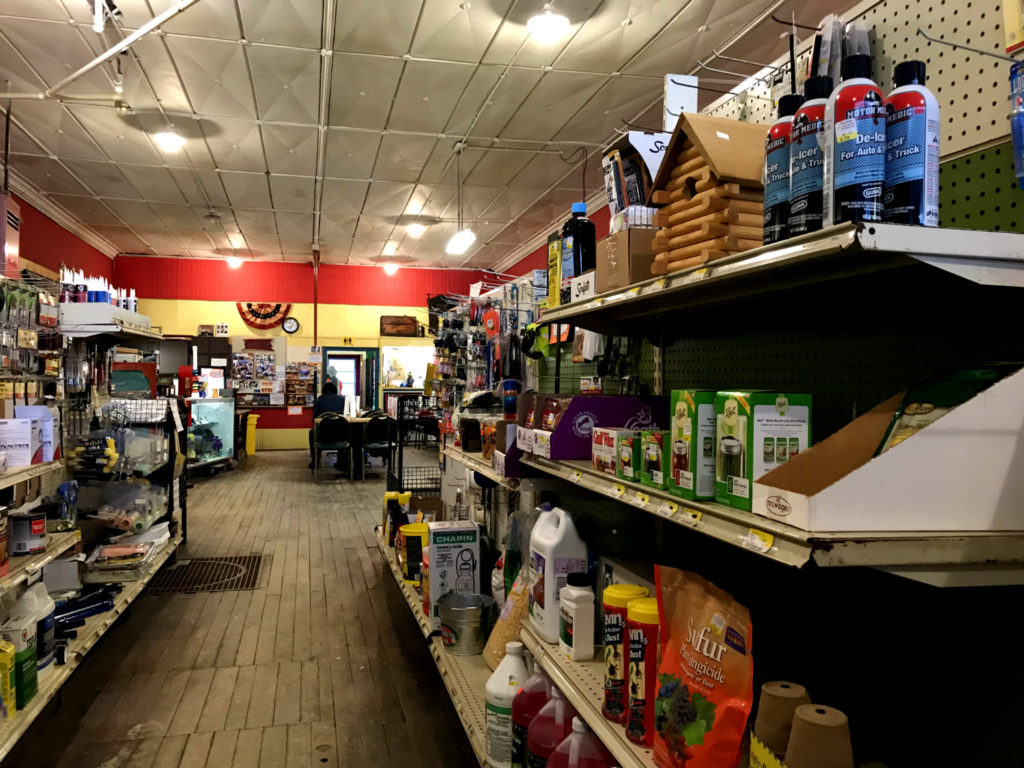 Inside the Friendship Hardware Store in Allegany County