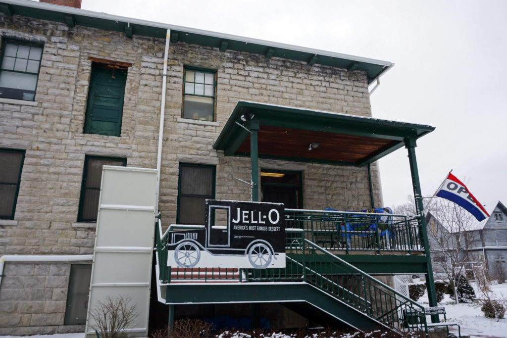 Jell-O Gallery and Museum in LeRoy, New York in Genesee County