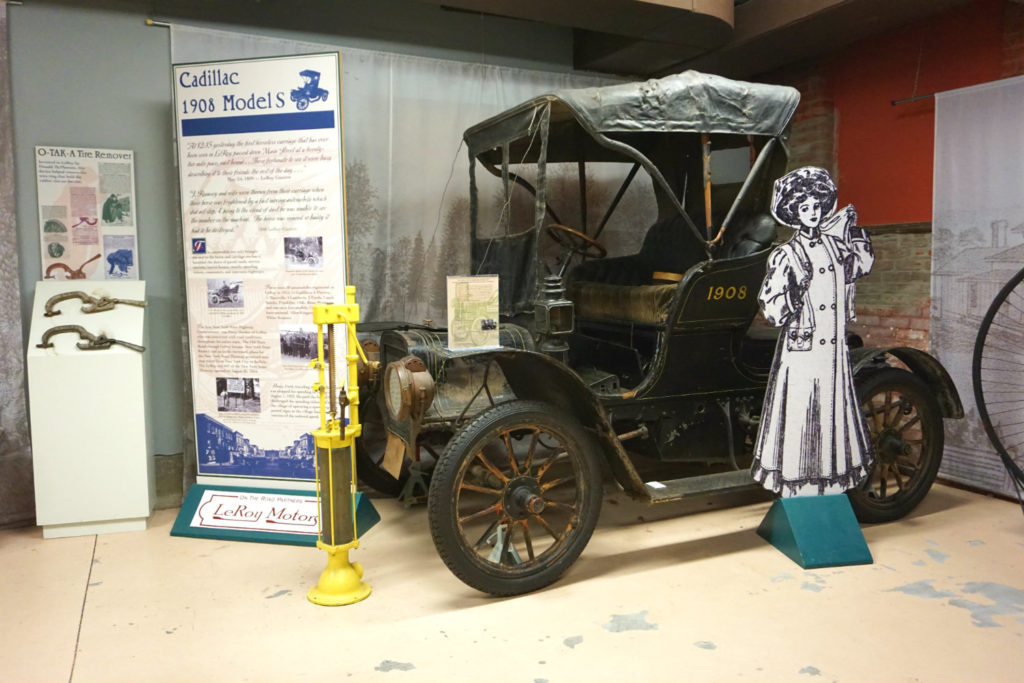 Transportation Museum in the Jell-O Gallery Museum in LeRoy, New York