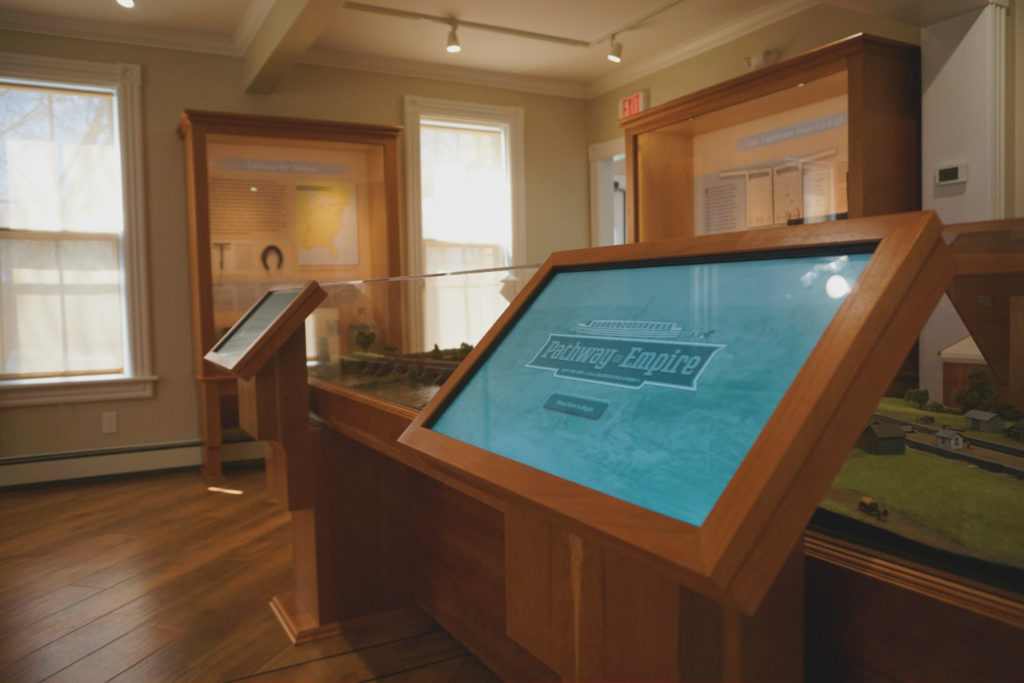 Erie Canal Exhibit at the Schoharie Crossing State Historic Site