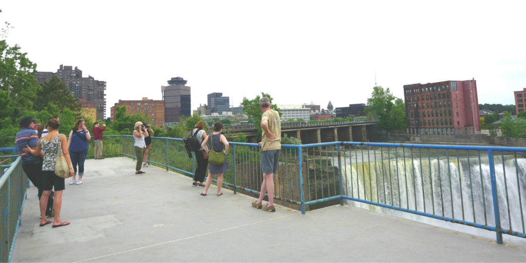 Buffalo IGers at High Falls in Rochester, New York