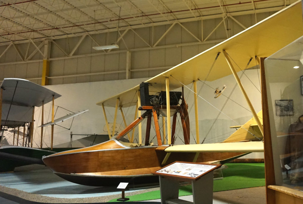 Early Seaplane in the Aviation Museum in Hammondsport, New York