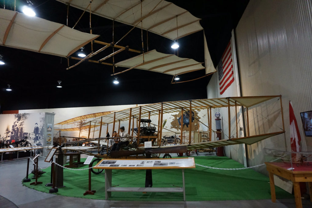 June Bug II Display in the Glenn Curtiss Aviation Museum in Hammondsport, New York