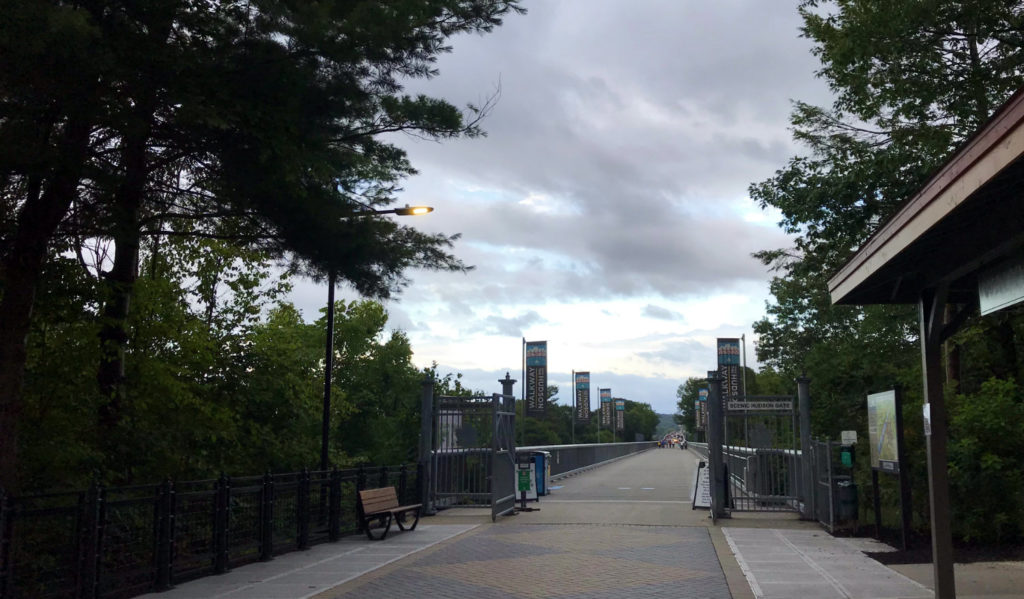 New Paltz Side Entrance to Walkway Over the Hudson