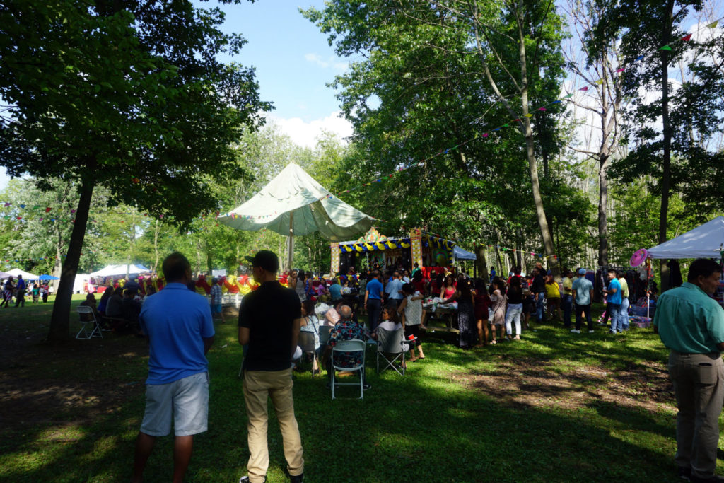 Festival Site at Wat Pa Lao Buddhadham in Henrietta, New York