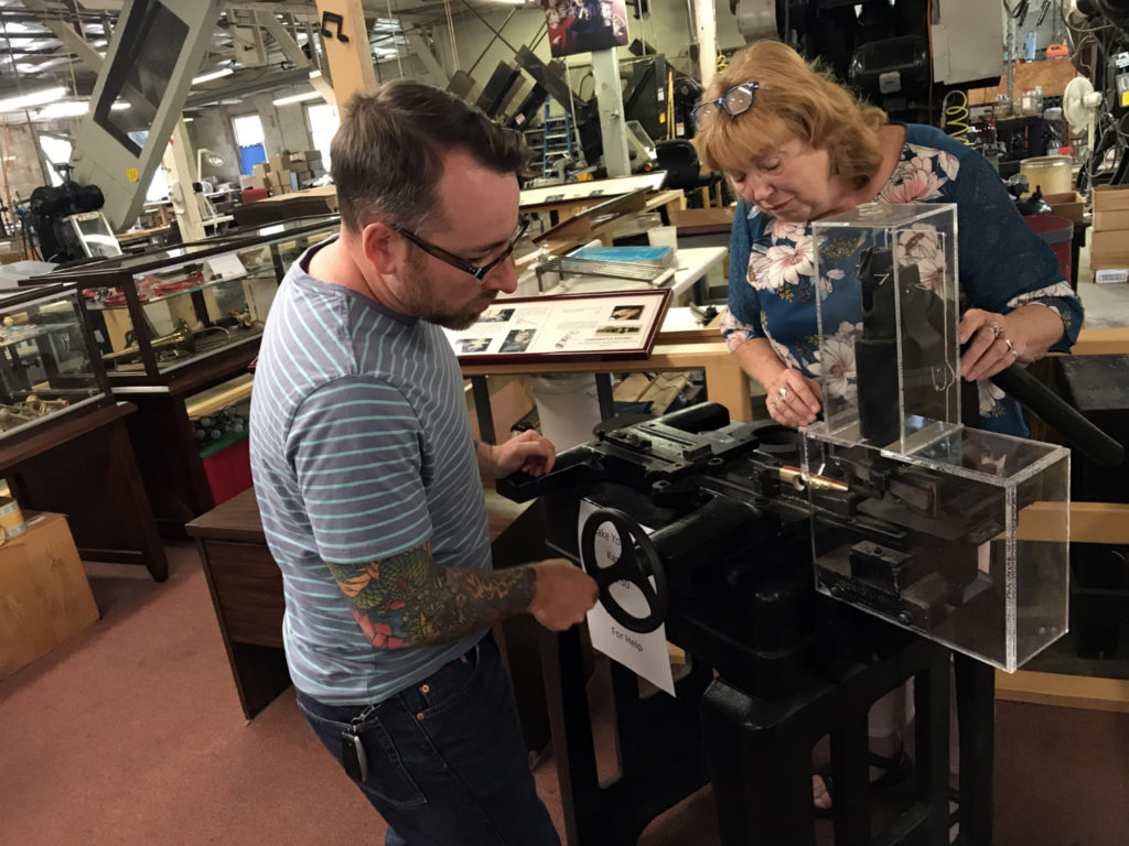 Chris Clemens Making a Kazoo at the Eden Kazoo Museum