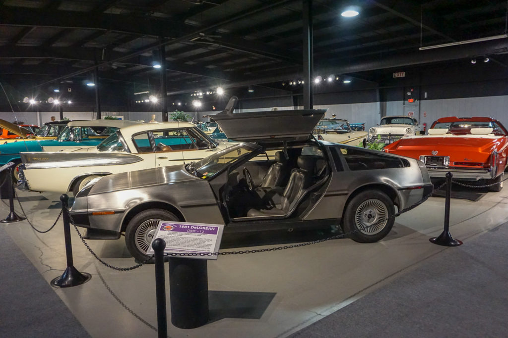 Original DeLorean at the Northeast Classic Car Museum in Norwich, New York