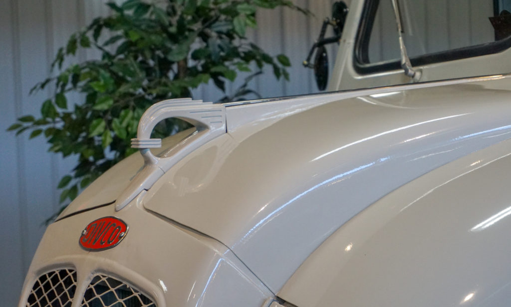 Antique Truck Hood Ornament at the Northeast Classic Car Museum in Norwich, New York