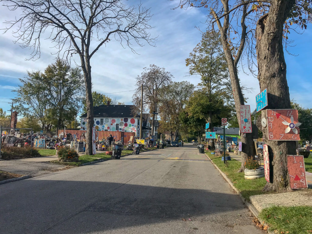 Heidelberg Street in Detroit, Michigan