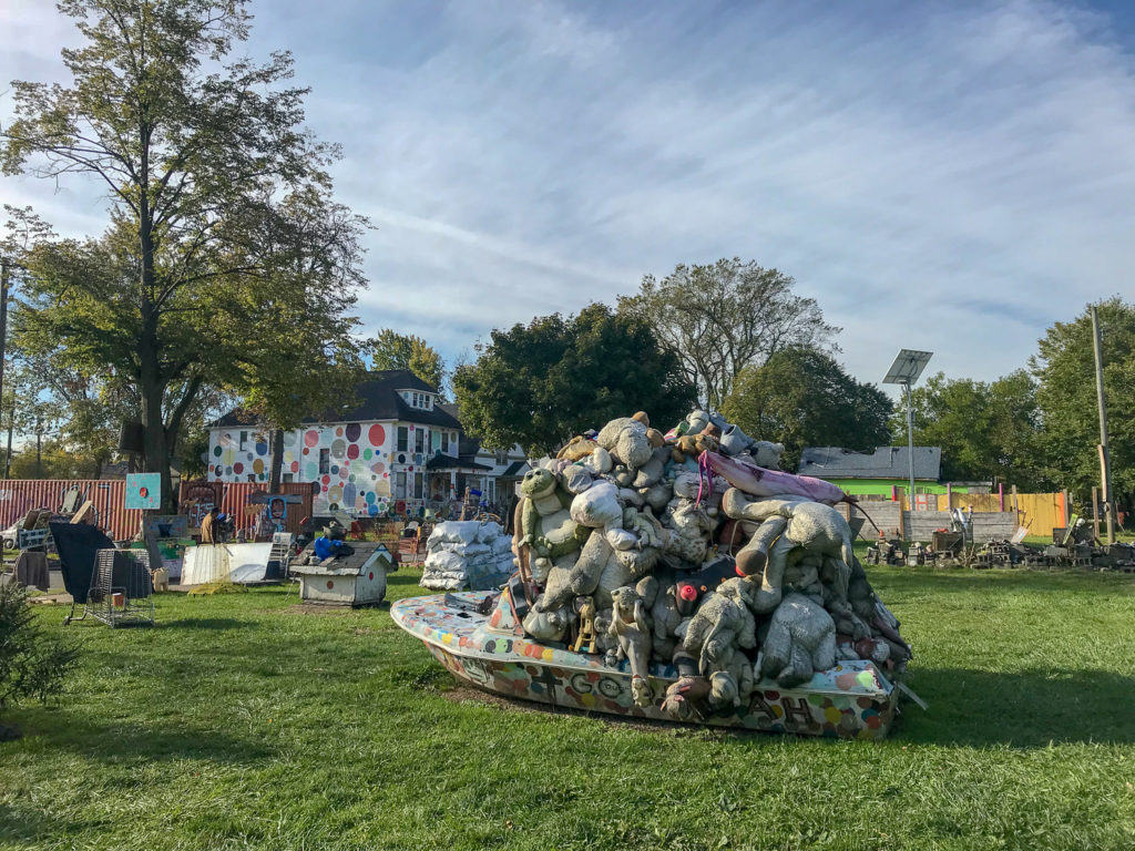 Heidelberg Project in Detroit, Michigan