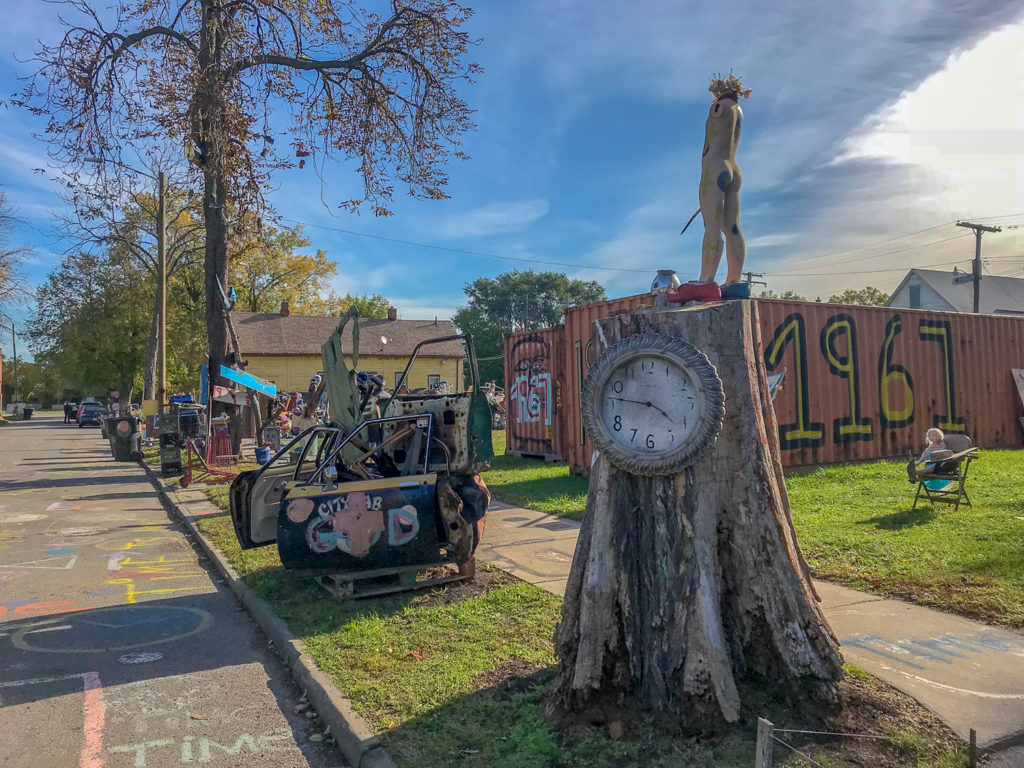 Heidelberg Project in Detroit, Michigan