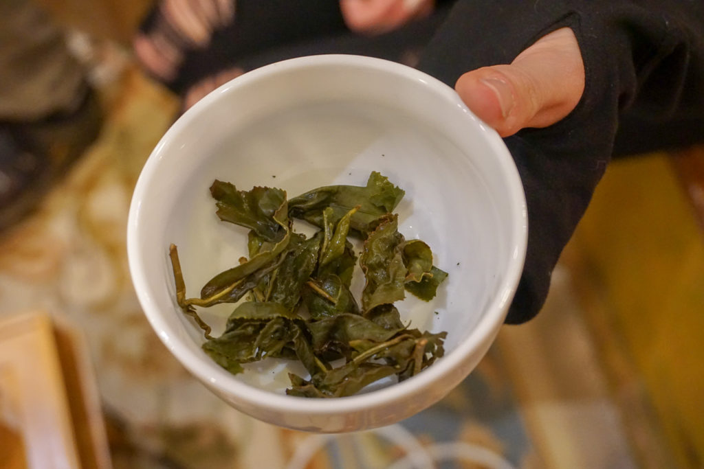 Tea Leaves at the UNYtea Pop-up at Midnight Sun in Syracuse, New York