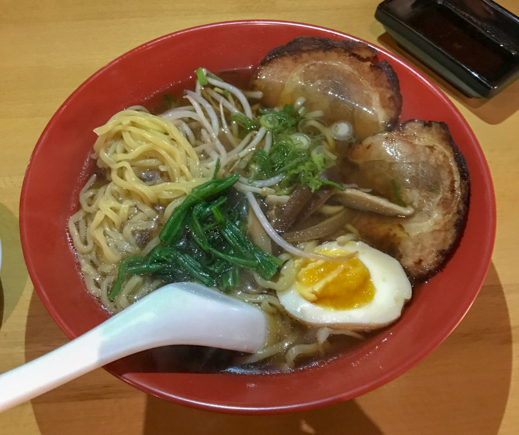 Shoyu Ramen at Shema Sushi in Rochester