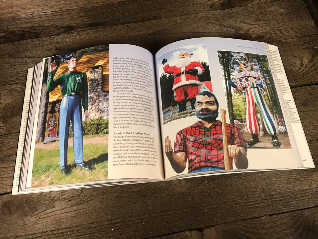 Inside Pages of Weird New York Book