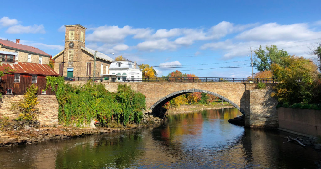 Ausable River in Keeseville, New York