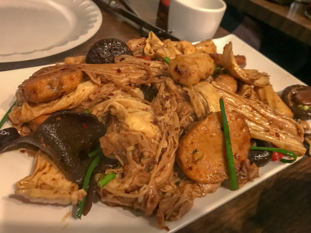 Tofu Skins at Mings Noodles in Rochester