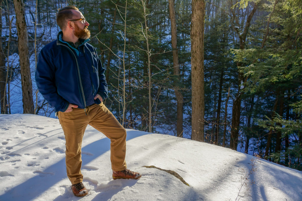 Chris Clemens of Exploring Upstate at Bahar Nature Preserve in Niles, New York Cayuga County