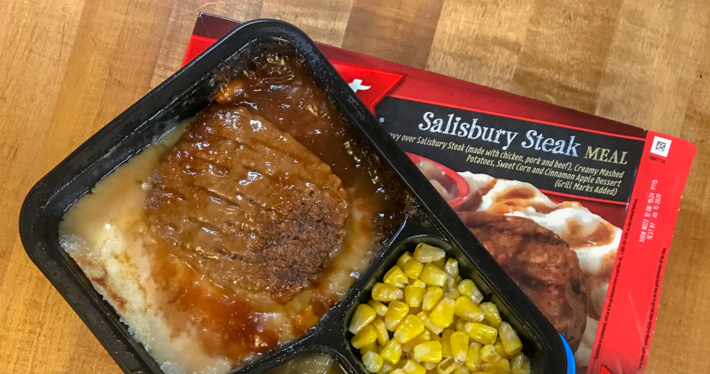 Frozen Salisbury Steak Meal