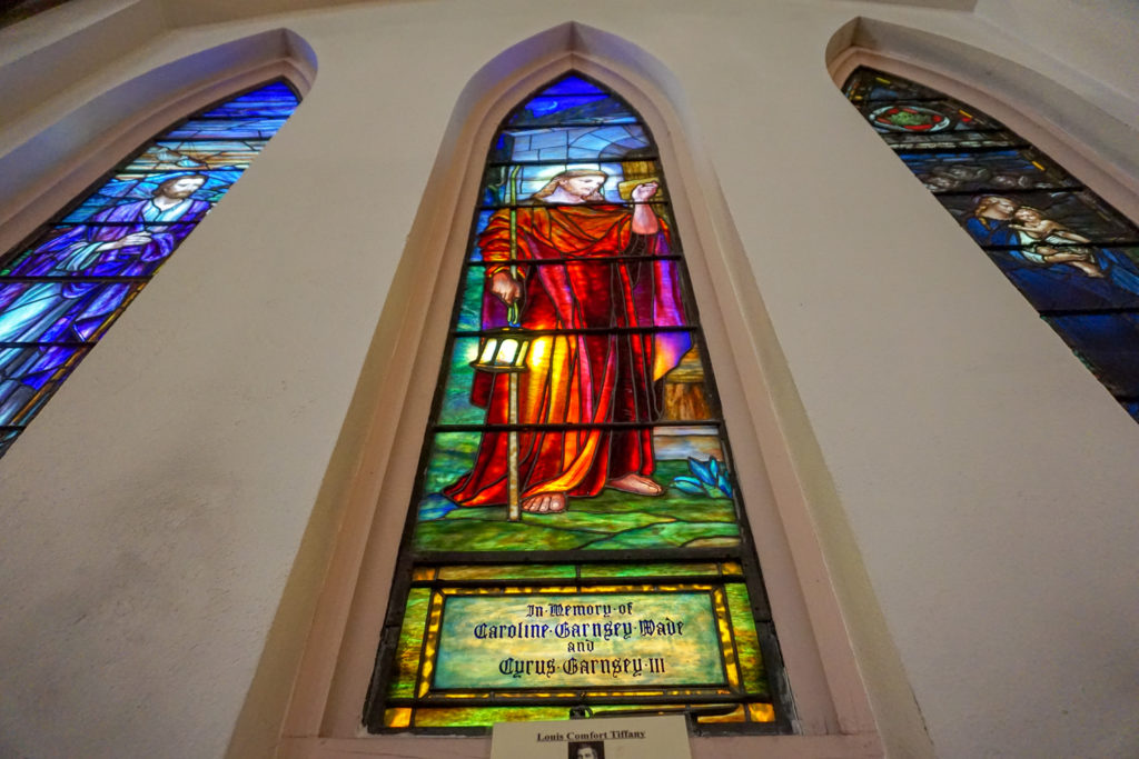 Louis Comfort Tiffany Glass at Trinity Episcopal Church in Seneca Falls